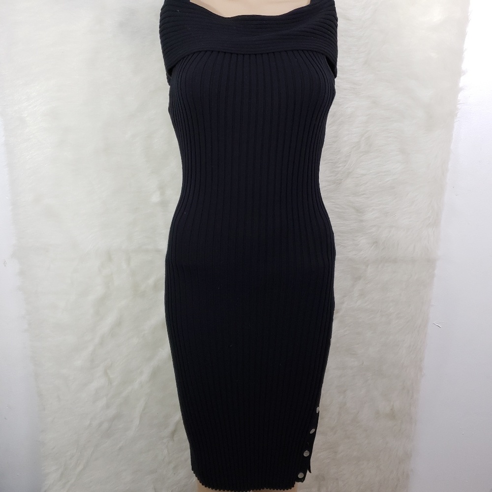 Bebe Danny Ribbed Dress - Picture 2 of 4